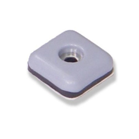 DESLIZADORES PARA MUEBLES 24X24MM GRIS 8 UDS.