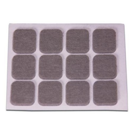 DESLIZADOR FIELTRO SINT. 20X23 MM. GRIS DISPLAY-12