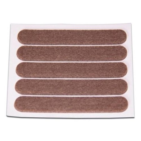 DESLIZADOR FIELTRO SINTETICO 13X91MM MARRON (DS-5)
