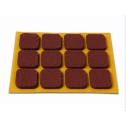 DESLIZADORES FIELTRO 20X23MM.MARRON (DS-12)B70740M