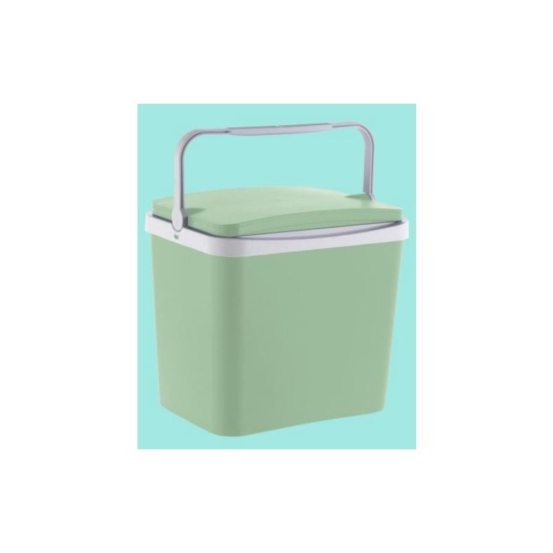 NEVERA RIGIDA PORTAT 24L VERDE PASTEL CAMPOS 75340