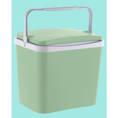 NEVERA RIGIDA PORTAT 24L VERDE PASTEL CAMPOS 75340