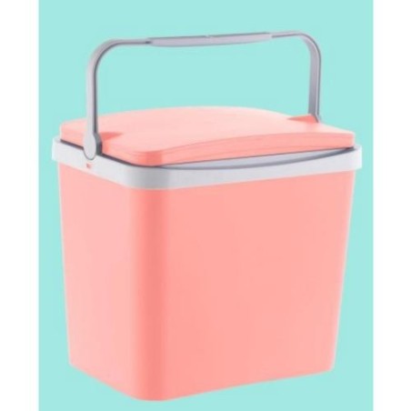 NEVERA RIGIDA PORTATIL 24L ROSA PASTEL CAMPOS 7534