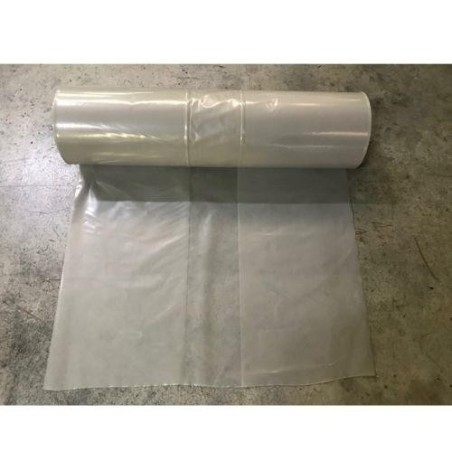 TUBO ABIERTO PLASTICO NATURAL TOSTADO G/400 KG.
