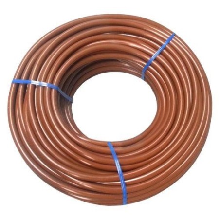 MICROTUBO GOTEO MARRON PE32 6,5X4,5 25M.MMT6545B25