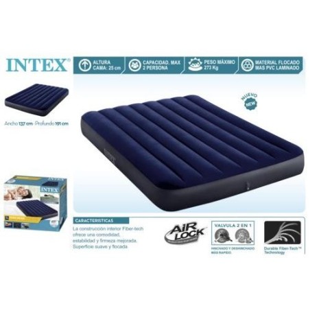 CAMA HINCHABLE 137X191X25CM CLASSIC DOWNY 64758