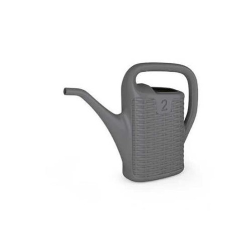 REGADERA EFECTO RATTAN 2LT COLOR ANTRACITA