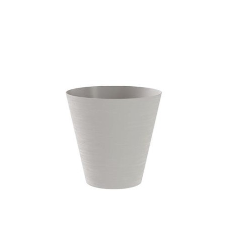 MACETA CON RESERVA DE AGUA 25CM.BLANCO CLOUD  HOOP