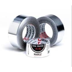 CINTA ALUMINIO AL-30 AC PLATA 25 MM. X50 M. 5050