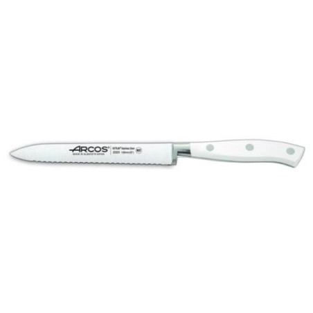 CUCHILLO TOMATERO PERLADO 13CM RIVIERA BLANCO