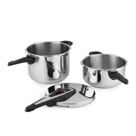 SET DE OLLAS PRESION RAPIDA 4+6 LITROS LIGHTNING