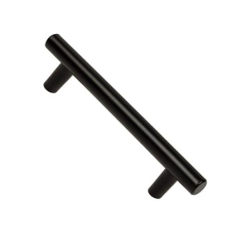 TIRADOR MUEBLE 96 ACERO PINTURA NEGRO MATE  65001N