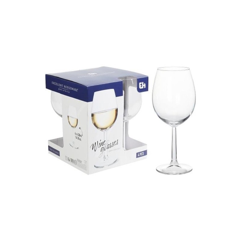 SET 4 COPAS VINO 43 CL. CC7000280