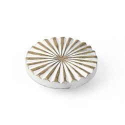 POMO REDONDO 40MM LATON BLANCO DECAPE 510BB