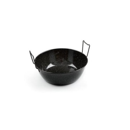 SARTEN ESMALTADA DOBLE HONDA CON ASAS 30CM. 20531