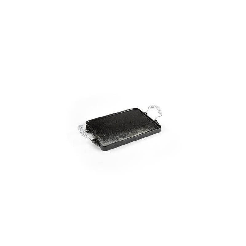 PLANCHA ASADO HIERRO FUNDIDO ESMALTADA 21X27 12021