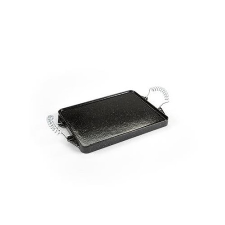 PLANCHA ASADO HIERRO FUNDIDO ESMALTADA 24X43 12024