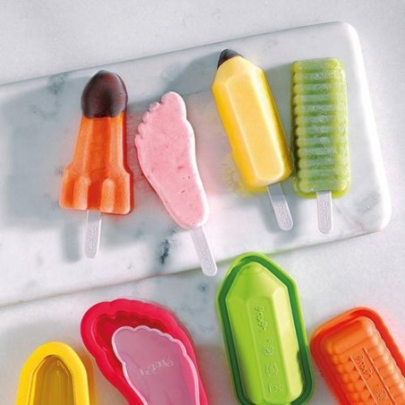 KIT 4 HELADOS FORMAS ICONICAS 882241