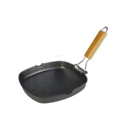 GRILL LISO AL. FUNDIDO 20X20 CM. ECOCHEF 13020
