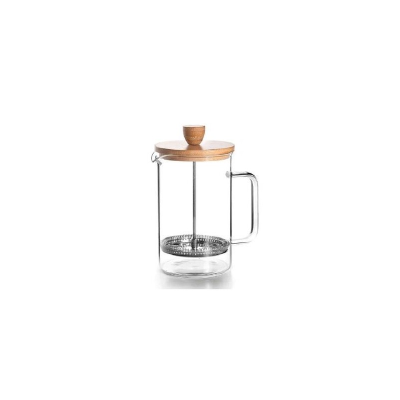 CAFETERA EMBOLO MADERA 800ML 62168