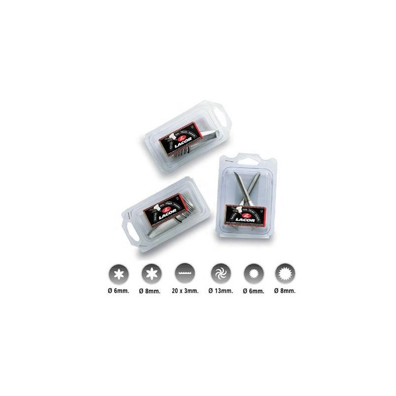 BOQUILLA MANGA PASTELERA SET 6 68998