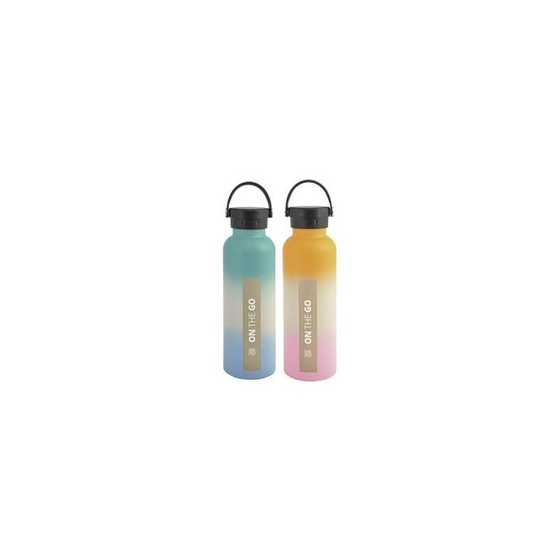 BOTELLA TERMO 750ML ON THE GO SURTIDA 9815-IS