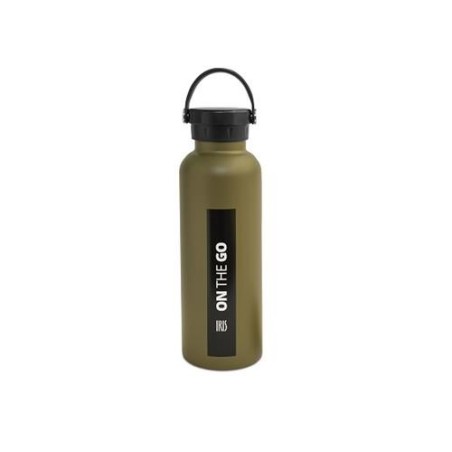 BOTELLA TERMO 750 ML OLIVA INOX ON THE GO 9813-IO