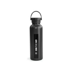 BOTELLA TERMO 750 ML NEGRA  INOX ON THE GO 9812-IN