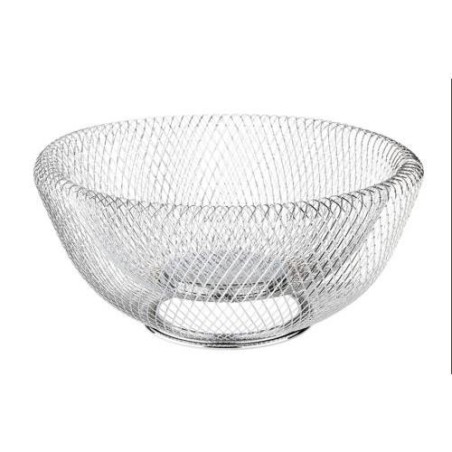 FRUTERO MALLA 31X14CM DOBLE CROMO APS93