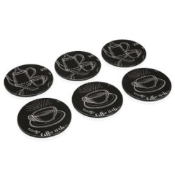 SET 6 POSAVASOS PIZARRA 19910211
