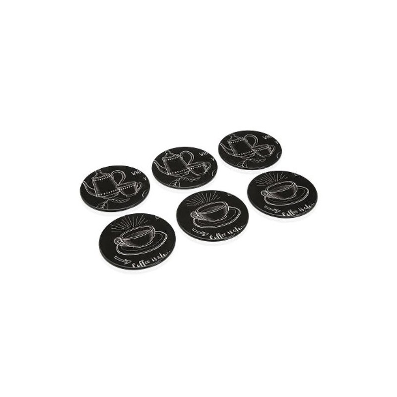 SET 6 POSAVASOS PIZARRA 19910211