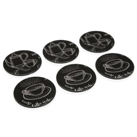 SET 6 POSAVASOS PIZARRA 19910211