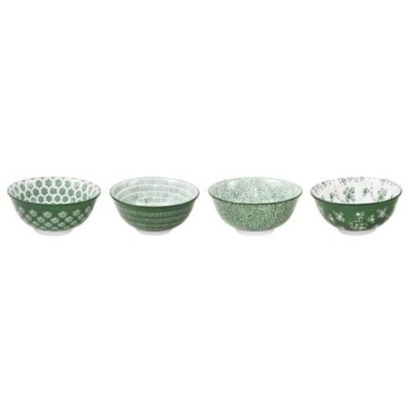 BOL PORCELANA SURTIDO L VERDE 15CM 691902