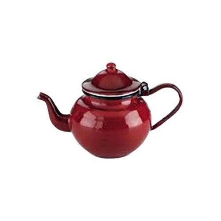 TETERA ESMALTADA 0,75 L. ROJO 910370