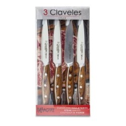 SET 4 CUCHILLOS CHULETEROS WAGYU 11,5 CM - 4,5 E