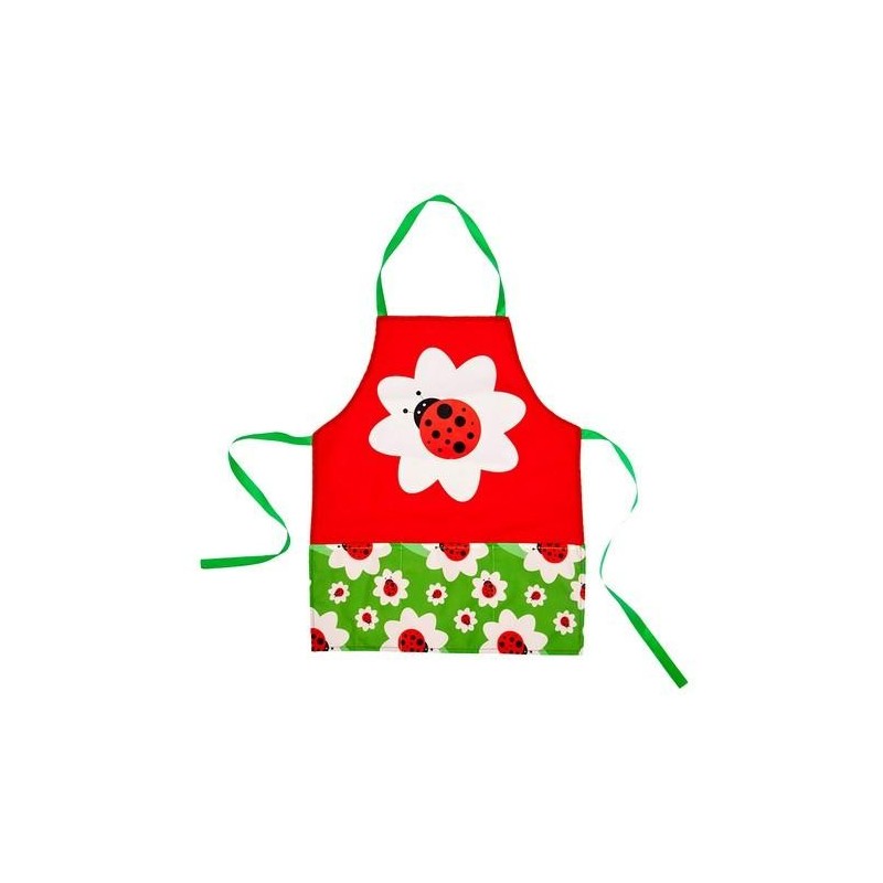 DELANTAL LADYBUG KIDS 7690