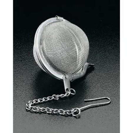 FILTRO TE INOXIDABLE 4,5 CM. CON CADENA 253811