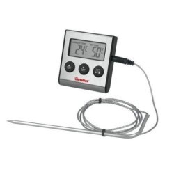 TERMOMETRO DIGITAL ASADOS CON SONDA Y MINUTERO