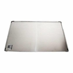 BANDEJA CON BORDON ALUMINIO 33X44 CM. 21033