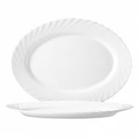 FUENTE OVAL LLANA 35 CM. TRIANON