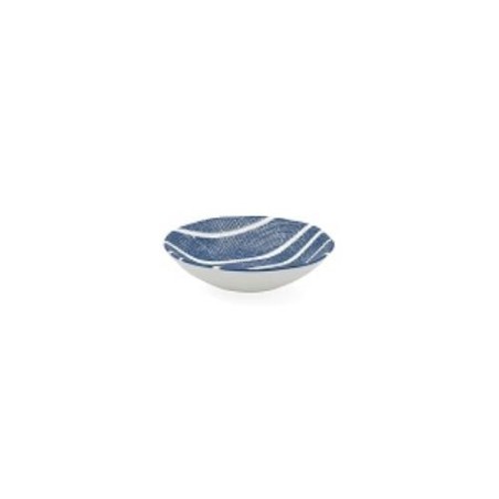 BOL PORCELANA 10X10X2,5CM BLUE MOON BIDASOA