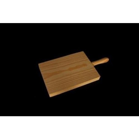 TABLA RECTANGULAR MADERA PINO CON MANGO 18X15