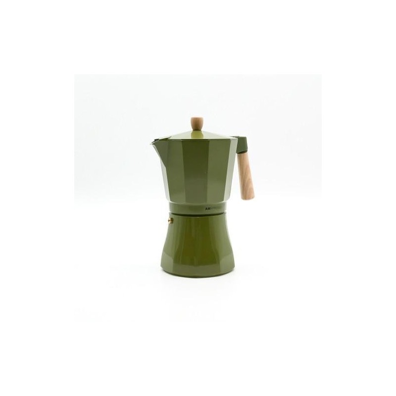 CAFETERA ITALIANA GREEN  EXPRESS 9T FULL INDUCTION