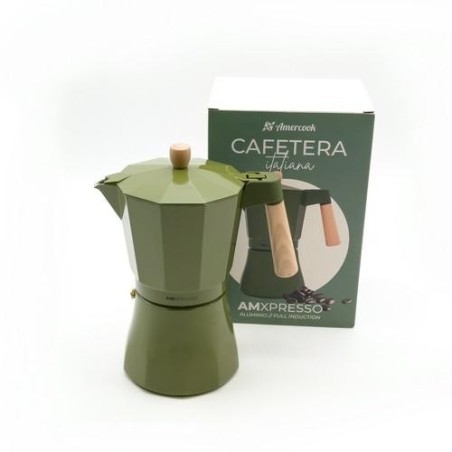 CAFETERA ITALIANA GREEN EXPRESS 12T FULL INDUCTION
