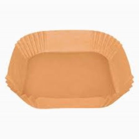 MOLDE PAPEL SILICONADO AIRFRYER 20X20X4.5CN (50UD)