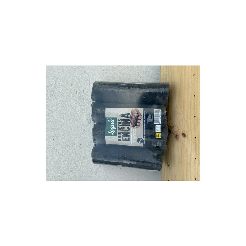 BRIQUETAS DE ENCINA (PAQUETE-4 RULOS) 7KGS