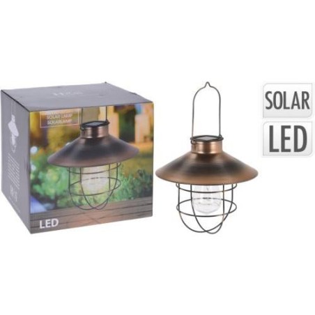 LAMPARA FAROL SOLAR LED RECARGABLE 512000560