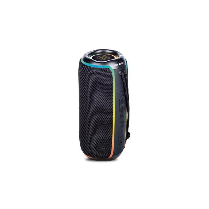 ALTAVOZ BT NEGRO 20W IPX6 TWS EFECTOS LUZ LED