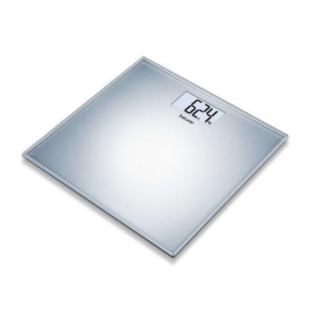 BASCULA VIDRIO PLANA 150KG SILVER GS-202