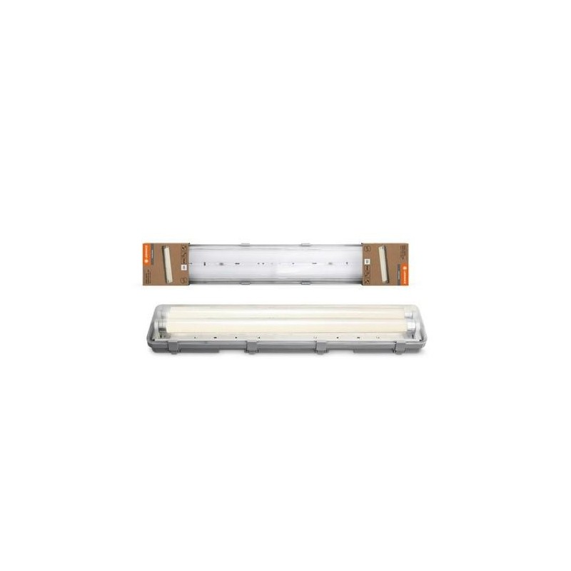 PANTALLA ESTANCA ESSENTIAL 60CM 2X7W 840
